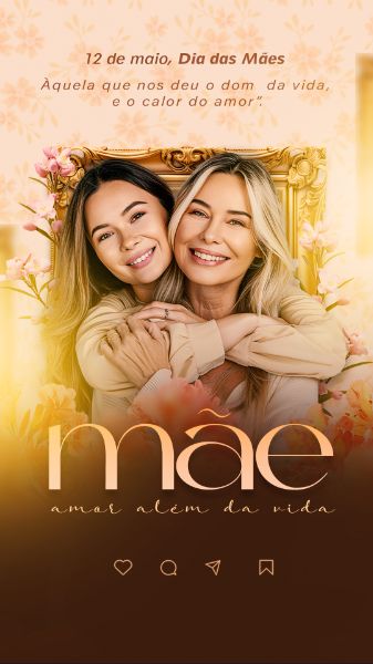 FLYER DIA DAS MÃES STORY