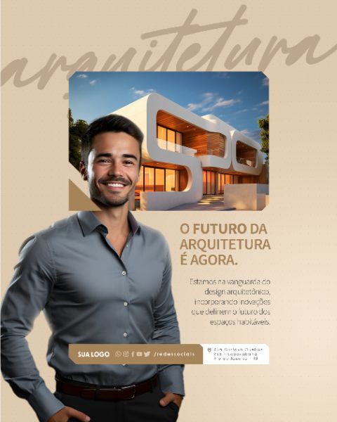 SOCIAL MEDIA - ARQUITETURA - O FUTURO DA ARQUITETURA É AGORA