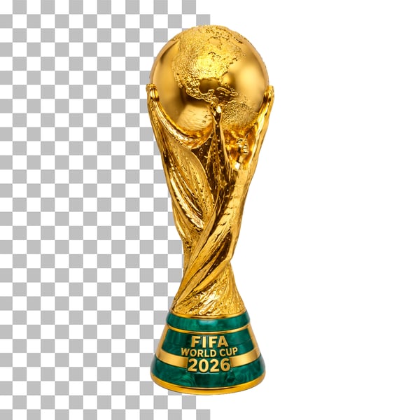 TAÇA DA COPA DO MUNDO 2026 PSD EDITÁVEL