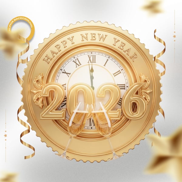 ELEMENTO COMEMORATIVO PARA ANO NOVO MODELO 04