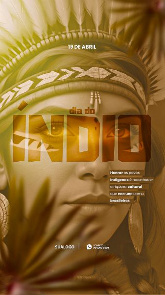 DIA DO ÍNDIO STORY 3