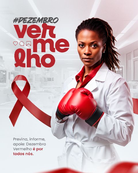 DEZEMBRO VERMELHO MÊS DE COMBATE CONTRA O HIV/AIDS 30