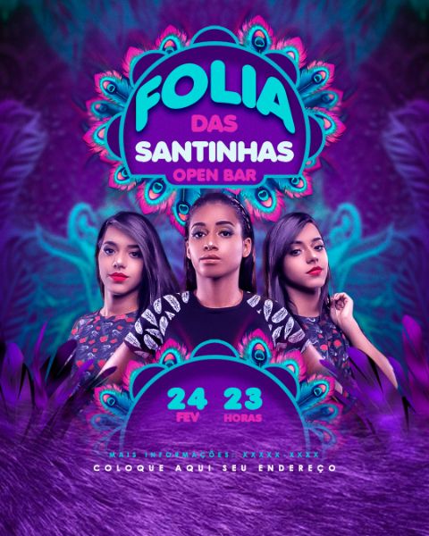 FOLIA DAS SANTINHAS FEED