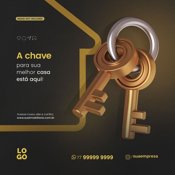 PARA SUA MELHOR CASA ESTÁ AQUI - IMOBILIÁRIA