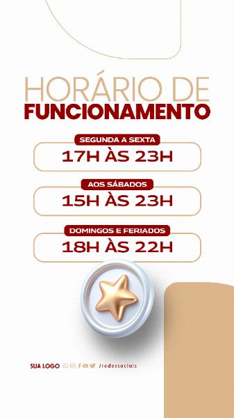 STORY - BORRACHARIA - HORÁRIO DE FUNCIONAMENTO