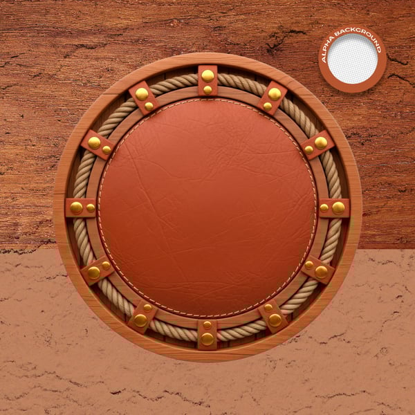 ELEMENTO DE MADEIRA PARA COMPOSIÇÃO DE ARTES 2025 MODELO 20