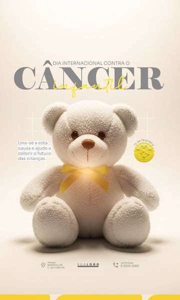 Dia internacional do combate ao câncer infantil