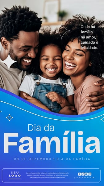 DIA DA FAMÍLIA 08 DE DEZEMBRO STORY SOCIAL MEDIA PSD EDITÁVEL 4
