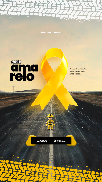 STORY MAIO AMARELO CONSCIENTIZAÇÃO DO TRANSITO 3
