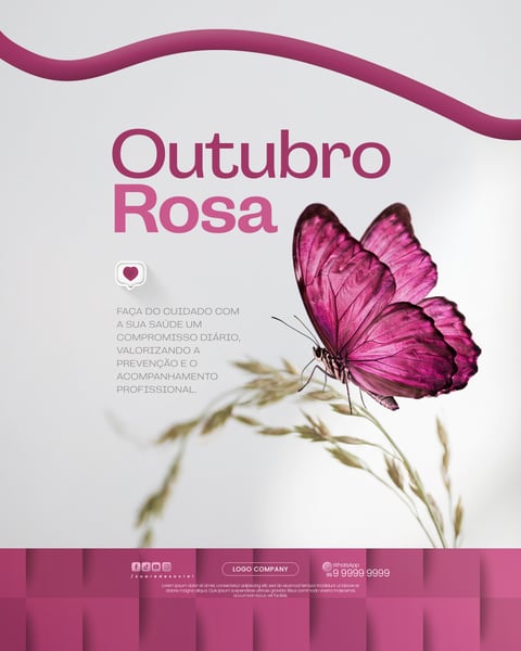 OUTUBRO ROSA CAMPANHA CONSCIENTIZAÇÃO CÂNCER MAMA SOCIAL MEDIA PSD EDITÁVEL 3