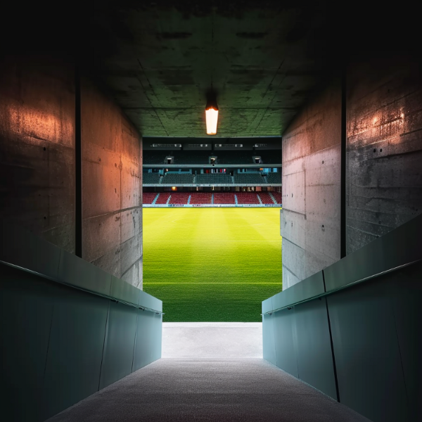 IMAGEM DE ESTADIO COM LUZES PARA COMPOSIÇÃO