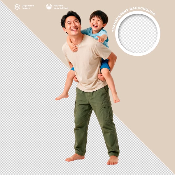 Post Feed FAMÍLIA ALEGRE MOMENTO DE PURA FELICIDADE ESTILO MODERNO BEGE E BRANCO PSD EDITÁVEL