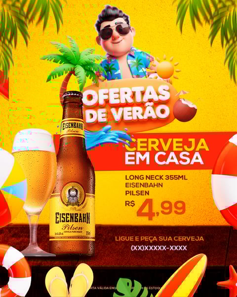 OFERTAS DE VERÃO SOCIAL MEDIA MODELO 04