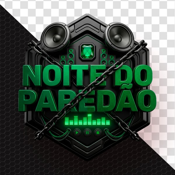 ELEMENTOS 3D NOITE DO PAREDÃO MODELO 01