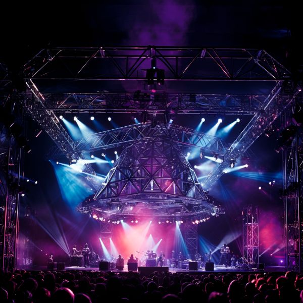 ESTRUTURA METÁLICA PARA SHOW