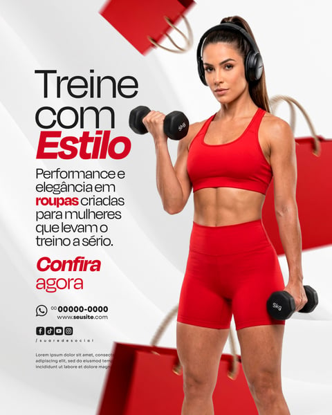LOJA DE MODA FITNESS SOCIAL MEDIA PSD EDITÁVEL 2
