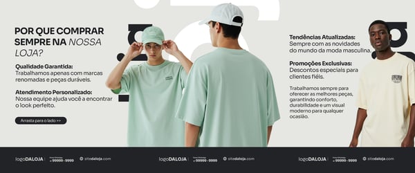 LOJA DE ROUPA MASCULINA