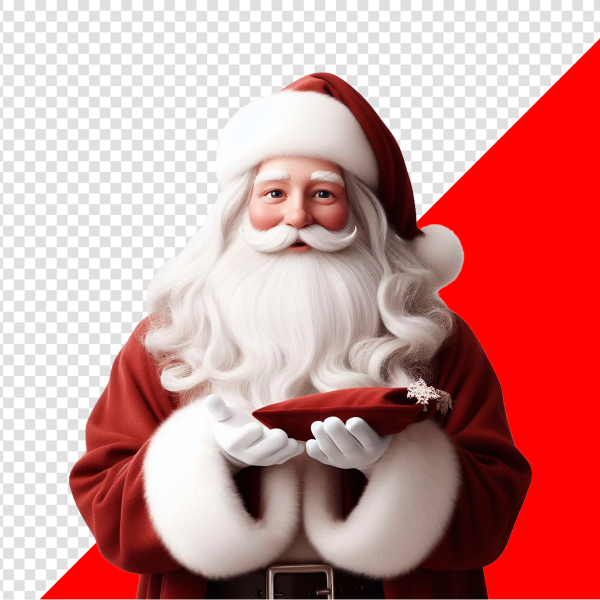IMAGEM DE PAPAI NOEL SEM FUNDO