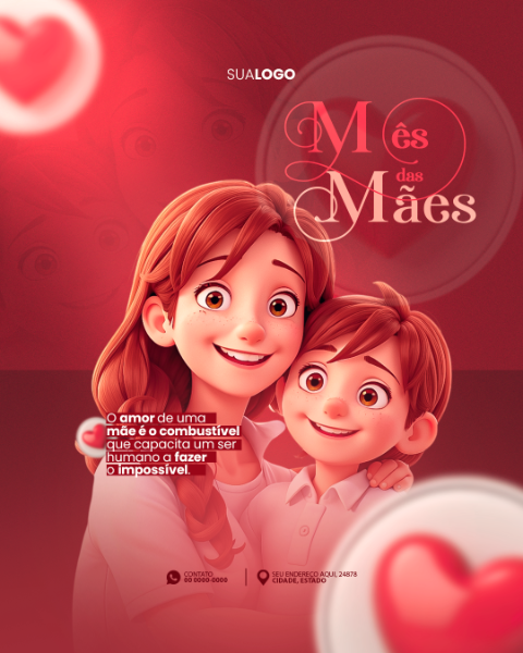 DIA DAS MÃES 12 DE MAIO