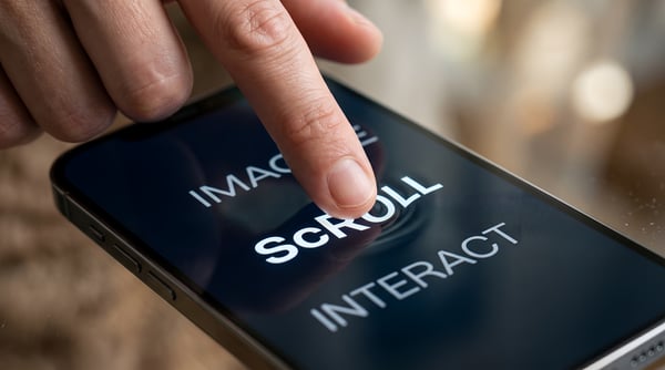 INTERAÇÃO HUMANA TECNOLOGIA CELULAR SCROLL 01