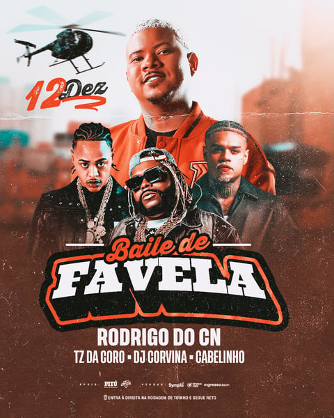 FLYER EVENTO BAILE FUNK FEED PSD EDITÁVEL