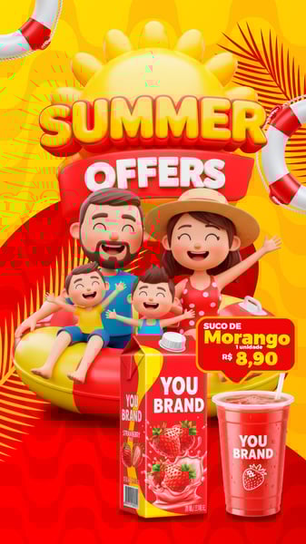 OFERTAS DE VERÃO 2026 SOCIAL MEDIA MODELO 07