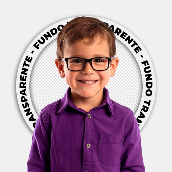 CRIANÇA | MENINO COM ROUPAS ROXAS | IMAGEM SEM FUNDO