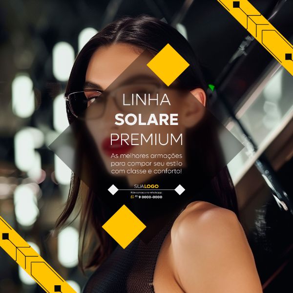 ÓTICA ÓCULOS SOCIAL MEDIA LANÇAMENTO FEED