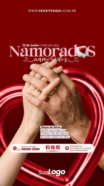 STORY 12 DE JUNHO DIA DOS NAMORADOS SOCIAL MEDIA TEMPLATE PSD EDITÁVEL 4