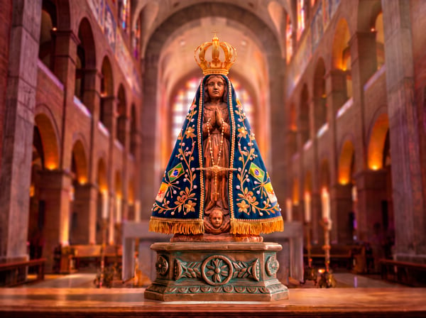 IMAGEM IA DIA DE NOSSA SENHORA APARECIDA PADROEIRA DO BRASIL 1