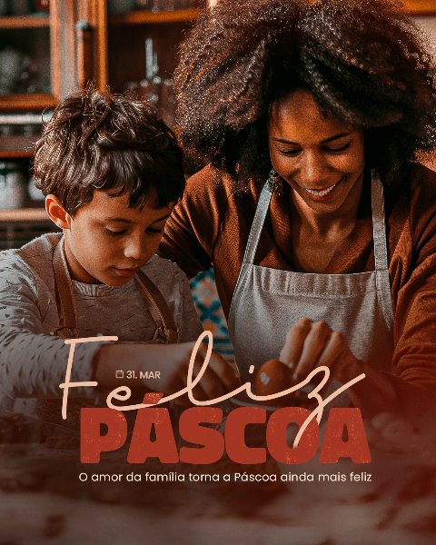 SOCIAL MEDIA FELIZ PÁSCOA
