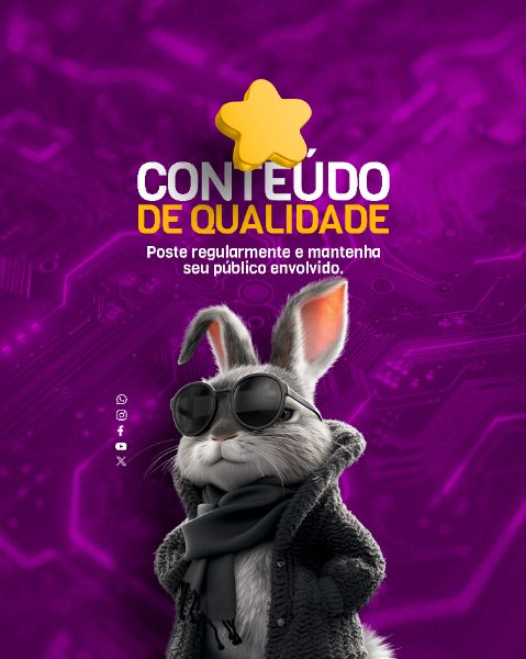 SOCIAL MEDIA - MARKETING DIGITAL - CONTEÚDO DE QUALIDADE