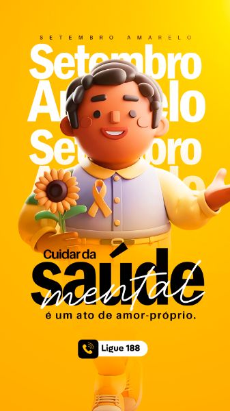 SETEMBRO AMARELO STORY SOCIAL MEDIA PSD EDITÁVEL