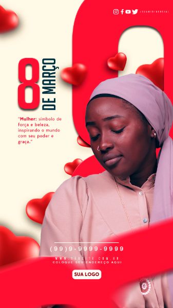 8 DE MARÇO DIA INTERNACIONAL DA MULHER STORIES