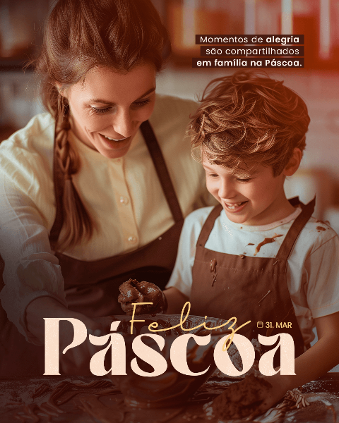 SOCIAL MEDIA FELIZ PÁSCOA
