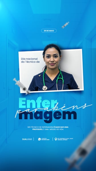 DIA DO TÉCNICO DE ENFERMAGEM - STORY