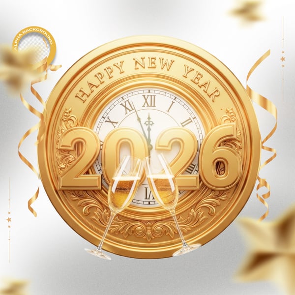 ELEMENTO COMEMORATIVO PARA ANO NOVO MODELO 01