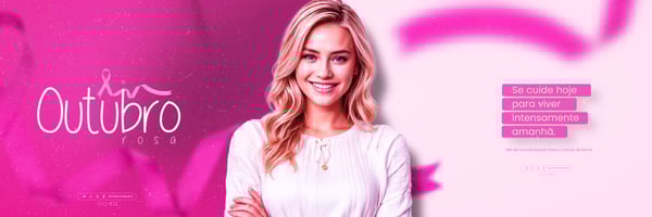 OUTUBRO ROSA MÊS DE CONSCIENTIZAÇÃO SOBRE O CÂNCER DE MAMA SOCIAL MEDIA FLYER PSD EDITÁVEL F4