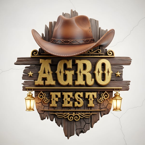 SELO 3D SERTANEJO AGRO FEST 03