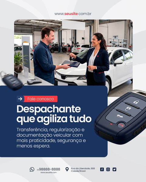 DESPACHANTE VEICULAR SOCIAL MEDIA PSD EDITÁVEL 8