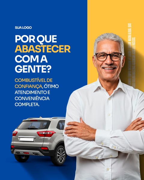 POSTO DE COMBUSTÍVEL - PORQUE ABASTECER COM A GENTE