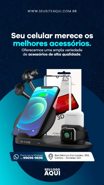 STORY - ASSISTÊNCIA TÉCNICA CELULAR E CONSOLES - MANUTENÇÃO, CONCERTO - PSD EDITÁVEL