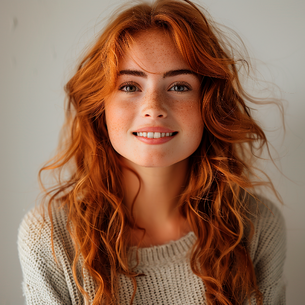 UMA LINDA MULHER RUIVA - IMAGEM