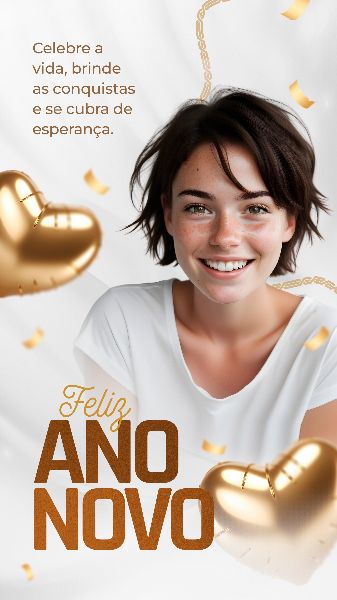 SOCIAL MEDIA - ANO NOVO FELIZ 2024 - NEW YEAR HAPPY 2024 - 36 STORY