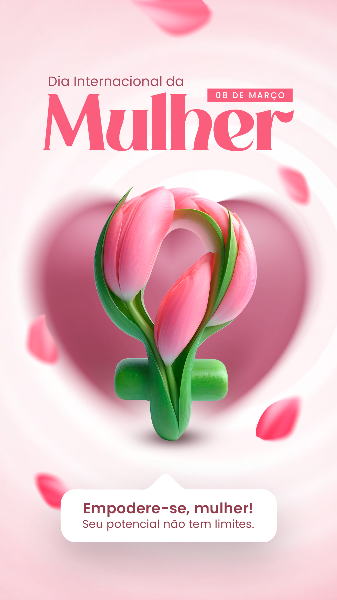 SOCIAL MEDIA DIA INTERNACIONAL DA MULHER