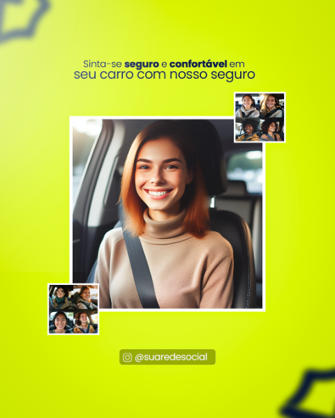 SINTA-SE SEGURO E CONFORTÁVEL EM SEU CARRO COM NOSSO SEGURO