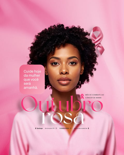 OUTUBRO ROSA SOCIAL MEDIA FLYER PSD 6