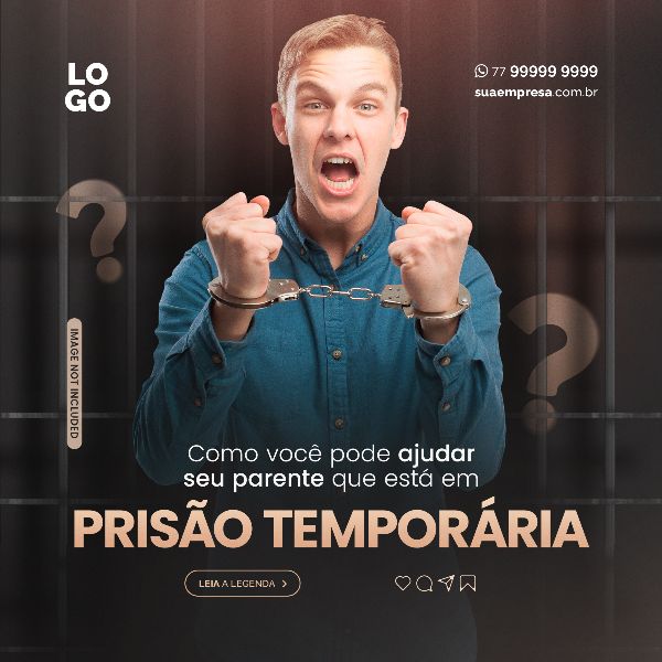 AJUDAR PARENTE EM PRISÃO TEMPORARIA - ADVOCACIA