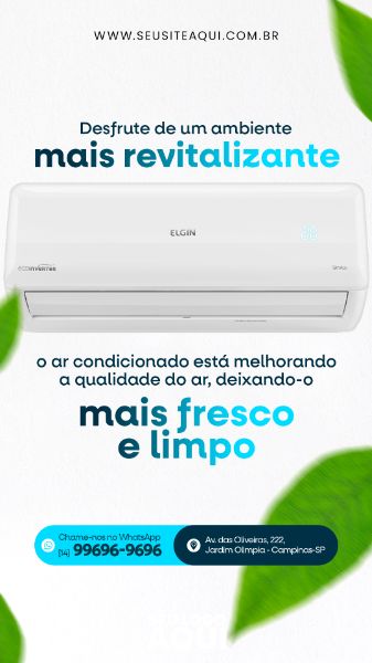 STORY - MANUTENÇÃO DE AR CONDICIONADO | SOCIAL MEDIA | PSD EDITÁVEL