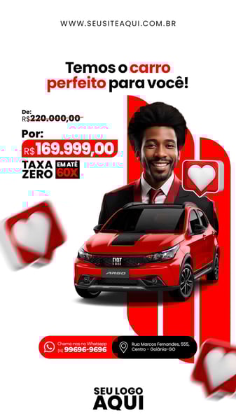 POST STORY - CONCESSIONÁRIA DE CARROS